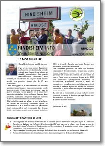 Hindisheim Info Juin 2021