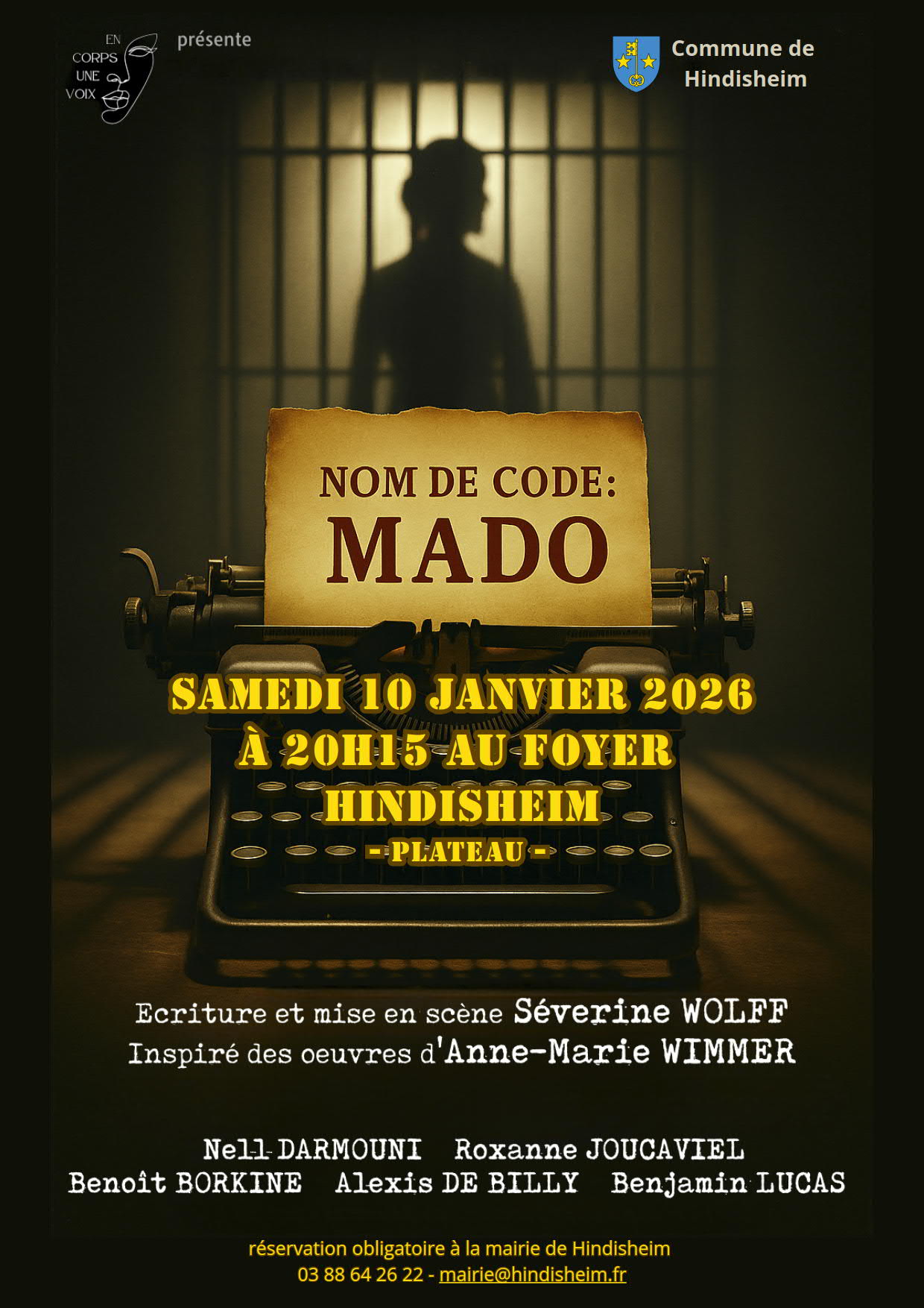 Affiche Nom de code MADO 2 1