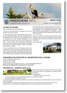 Hindisheim Info 03 2025