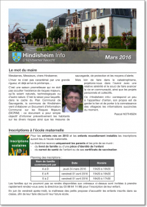 Hindisheim Info mars 2016 213x300