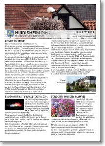 Hindisheim Info Juillet 2019