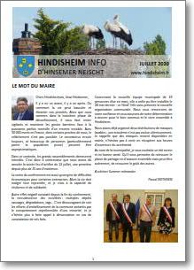 Hindisheim Info Juillet 2020