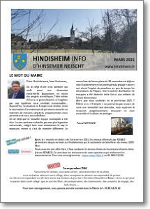 Hindisheim Info Mars 2021