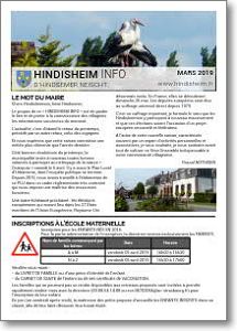 Hindisheim Info Mars 2019